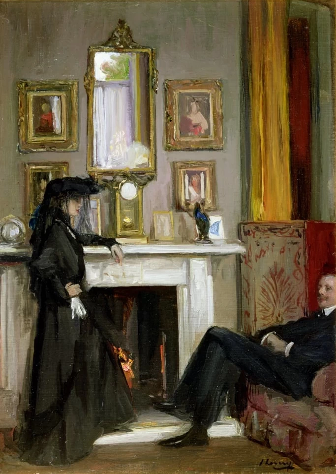 Il salotto grigio, Tangeri